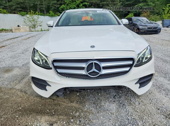 WDDZF8EB6LA700902 2020 MERCEDES-BENZ E White Widok z tyłu