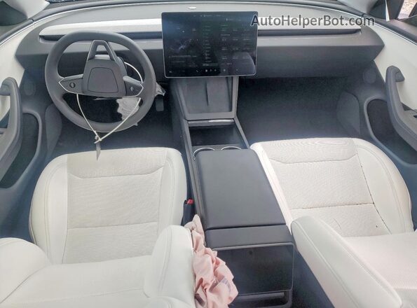 5YJ3E1EB2RF822019 2024 TESLA MODEL Black ხელსაწყოთა პანელის ხედი