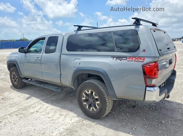 5TFSZ5AN5KX183945 2019 TOYOTA TACOMA Gray 