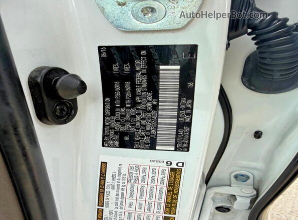 JTJBM7FX2G5146209 2016 LEXUS GX Белый Вид задней части салона