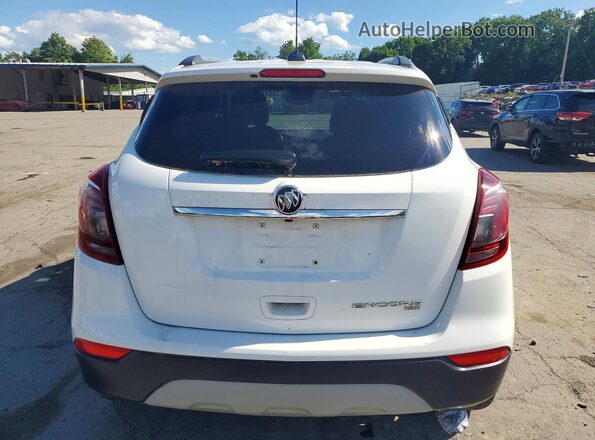 KL4CJESB7KB917041 2019 BUICK ENCORE Белый Вид салона спереди