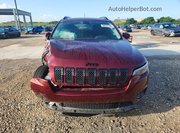 1C4PJLLB2KD369920 2019 JEEP CHEROKEE Burgundy Vista trasera