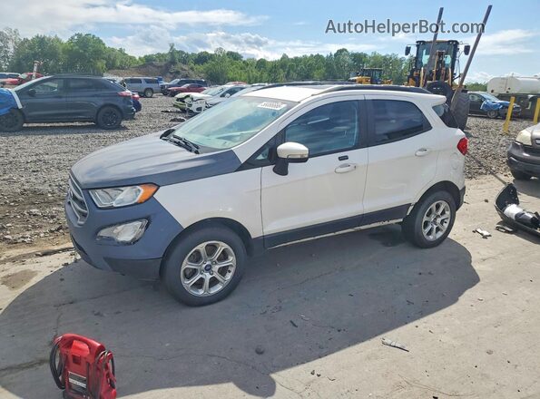 MAJ6P1UL2JC231228 2018 FORD ECOSPORT White Задня ліва чверть