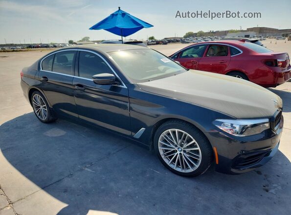 WBAJR3C0XLCE49535 2020 BMW 5 SERIES Black Вид спереду