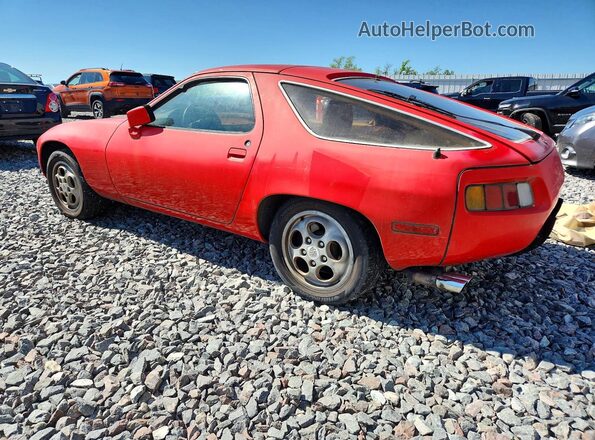 9289201986 1979 PORSCHE 928 Red Rear left