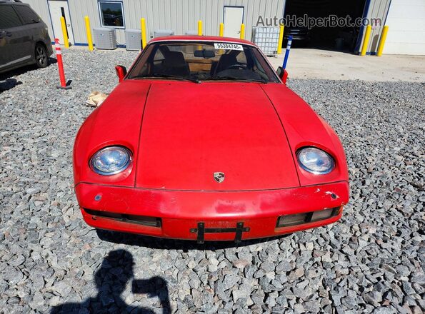 9289201986 1979 PORSCHE 928 Red Front view