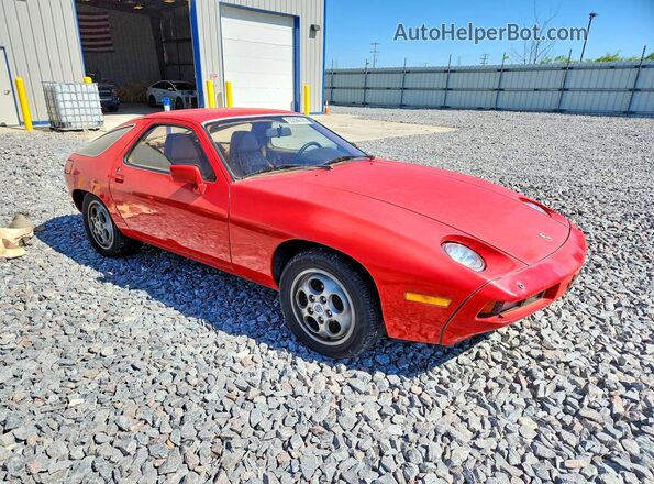 9289201986 1979 PORSCHE 928 Red Front right