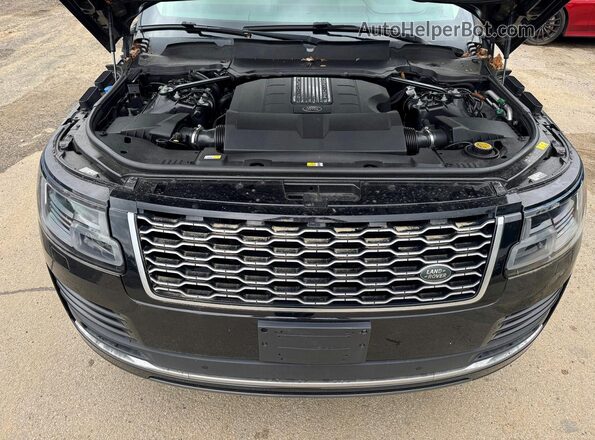 SALGS2SV6KA532162 2019 LAND ROVER RANGE Black Առջևի վահանակի տեսք