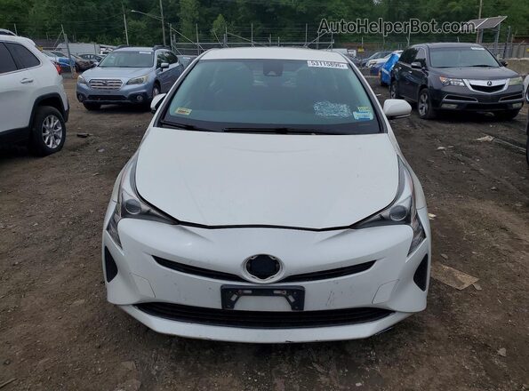 JTDKBRFU4H3035166 2017 TOYOTA PRIUS Cream Rear view
