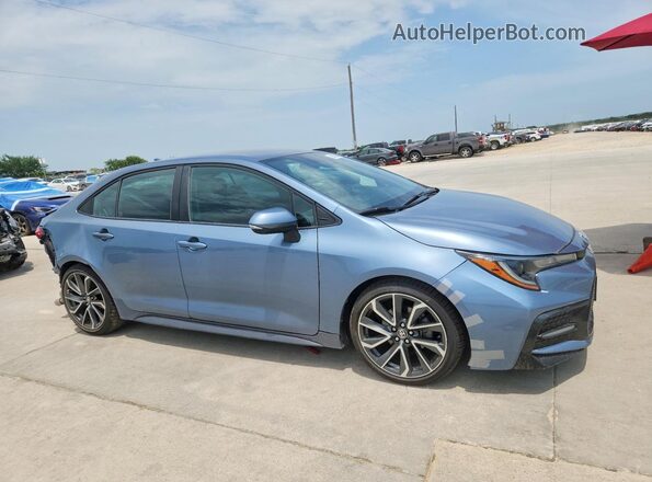 5YFS4RCE5LP056504 2020 TOYOTA COROLLA Blue Դիմացի տեսք