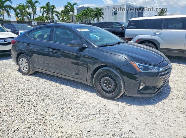 5NPD74LF9KH497107 2019 HYUNDAI ELANTRA Black 