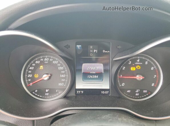 55SWF4KB7GU109502 2016 MERCEDES-BENZ C Серебряный Вид задних сидений