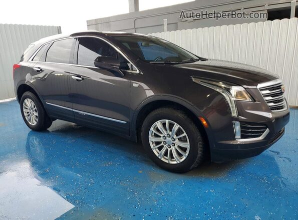 1GYKNARS7HZ240488 2017 CADILLAC XT5 Угольный Вид спереди
