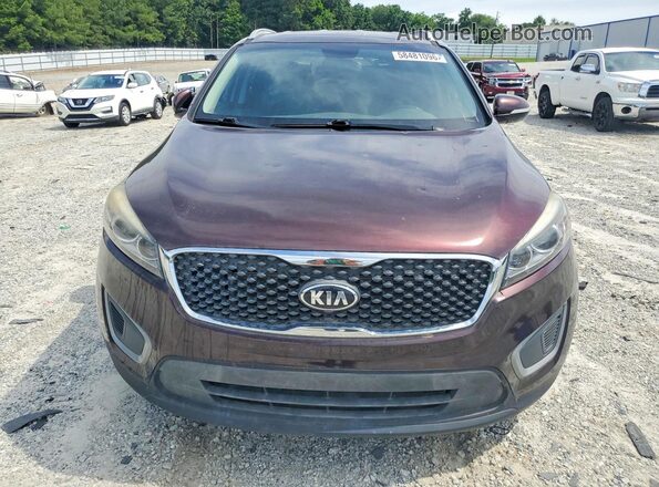 5XYPG4A52GG011095 2016 KIA SORENTO Silver Widok z tyłu