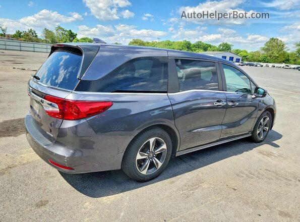 5FNRL6H88JB070408 2018 HONDA ODYSSEY Gray წინა მარჯვენა