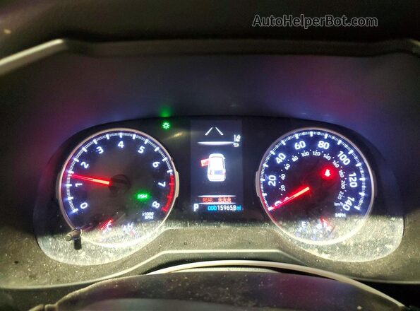 2T3P1RFV7KW082195 2019 TOYOTA RAV4 Gray Vista de los asientos traseros