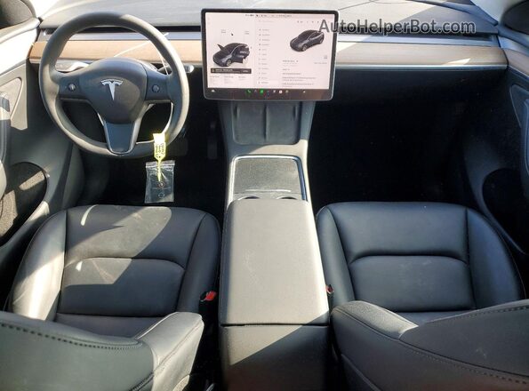 7SAYGDEE4PF789875 2023 TESLA MODEL Серый Вид щитка приборов