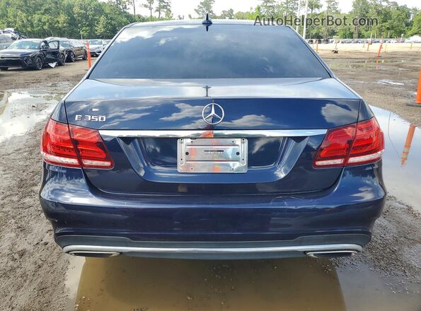 WDDHF5KB7GB186024 2016 MERCEDES-BENZ E Blue 