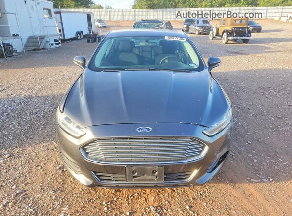 3FA6P0H79GR207333 2016 FORD FUSION Gray Widok z tyłu