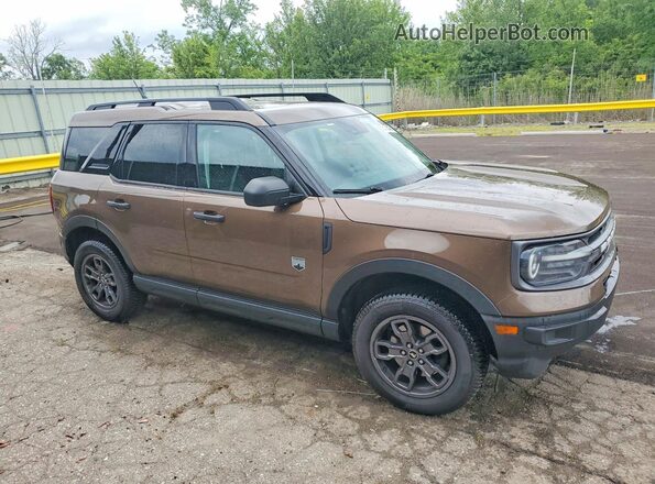3FMCR9B64NRE18928 2022 FORD BRONCO Brown წინა ხედი