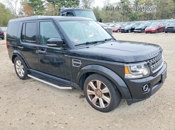 SALAG2V66GA806544 2016 LAND ROVER LR4 Black Front view