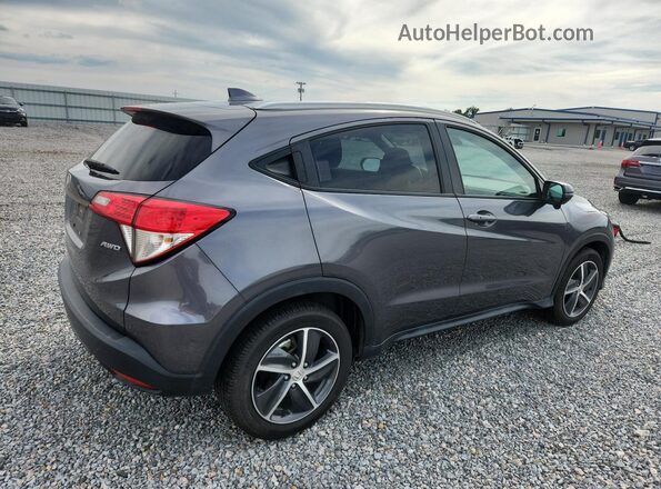 3CZRU6H54NM764902 2022 HONDA HR-V Gray Delantero derecho