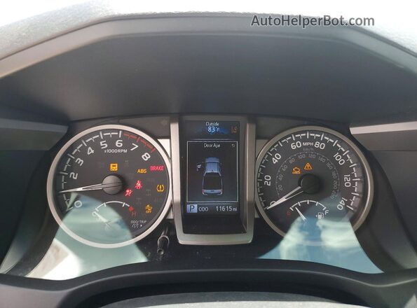 3TYDZ5BN1NT014723 2022 TOYOTA TACOMA Белый Вид задних сидений