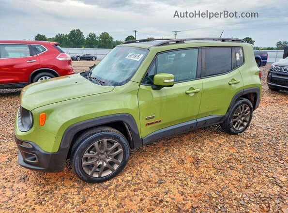 ZACCJBBT6GPC66009 2016 JEEP RENEGADE Green Tył lewy