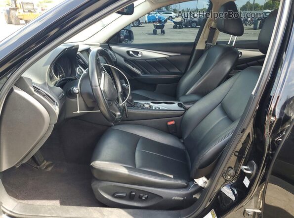 JN1EV7AP0LM208620 2020 INFINITI Q50 Black Առջևի վահանակի տեսք