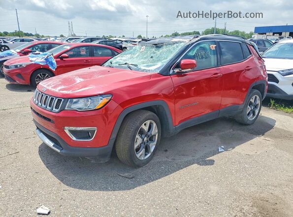 3C4NJDCB1KT697529 2019 JEEP COMPASS Red 