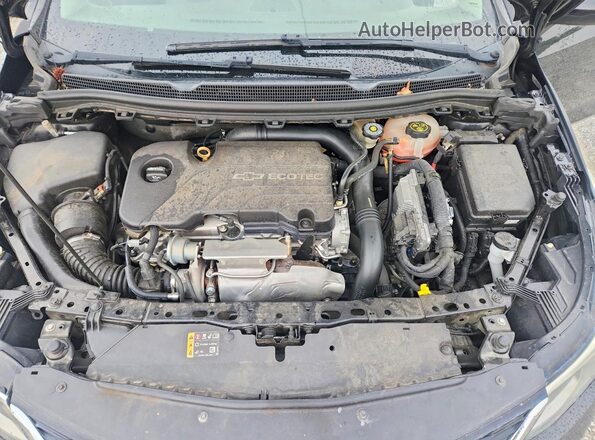 1G1BC5SM7J7112339 2018 CHEVROLET CRUZE Black Vista del compartimento del motor