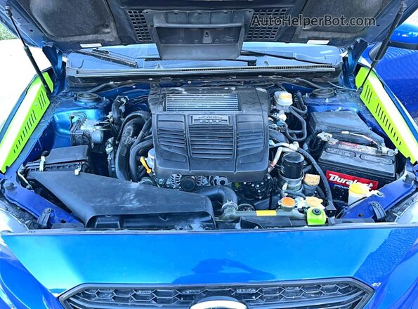 JF1VA1H62L9814612 2020 SUBARU WRX Blue Առջևի վահանակի տեսք