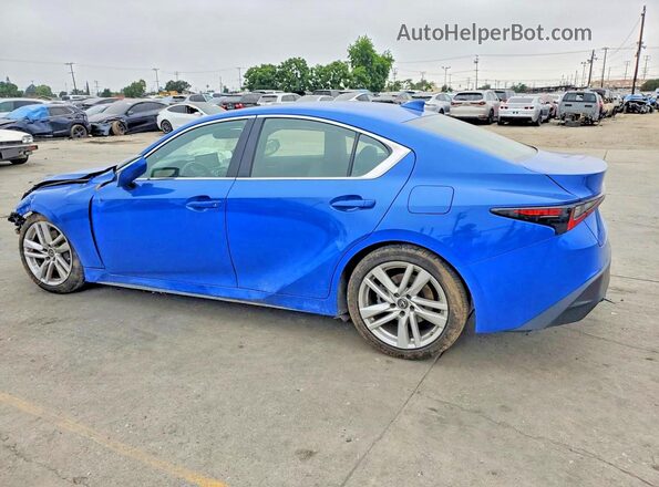JTHCA1D24M5112965 2021 LEXUS IS Синий Задняя правая четверть