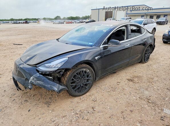 5YJ3E1EB7JF127412 2018 TESLA OTHER Black Задня ліва чверть