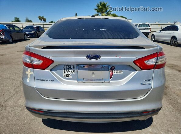 3FA6P0HD8GR391282 2016 FORD FUSION Silver წინა სალონის ხედი