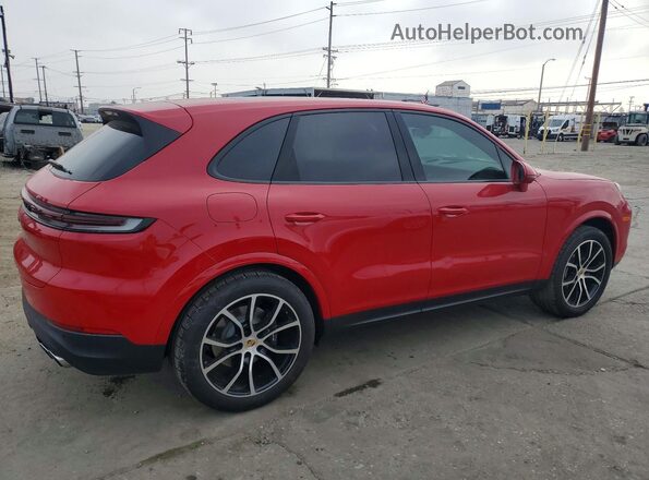 WP1AA2AY5RDA02039 2024 PORSCHE CAYENNE Красный Передняя правая четверть