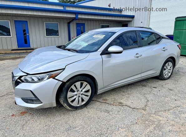 3N1AB8BV4PY301251 2023 NISSAN SENTRA Silver Trasero izquierdo