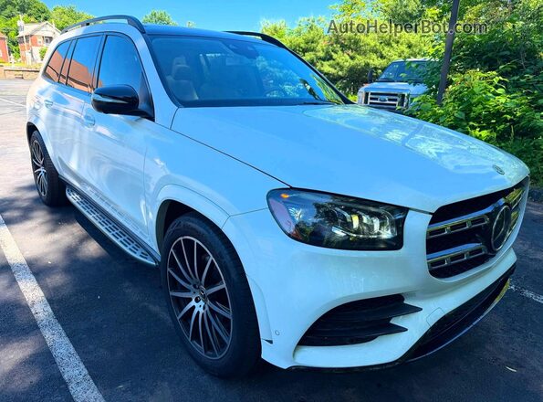 4JGFF8GE2LA165714 2020 MERCEDES-BENZ GLS White Widok z przodu