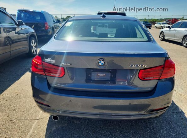 WBA8A3C59JA492268 2018 BMW 3 SERIES Black Вид салону спереду