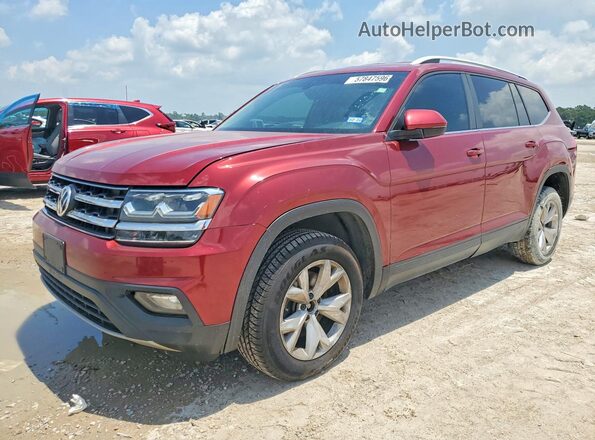 1V2LR2CA7JC540401 2018 VOLKSWAGEN ATLAS Burgundy 