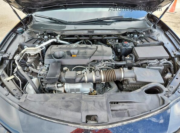 19UUB5F41SA068020 2025 ACURA TLX Black Vista del compartimento del motor