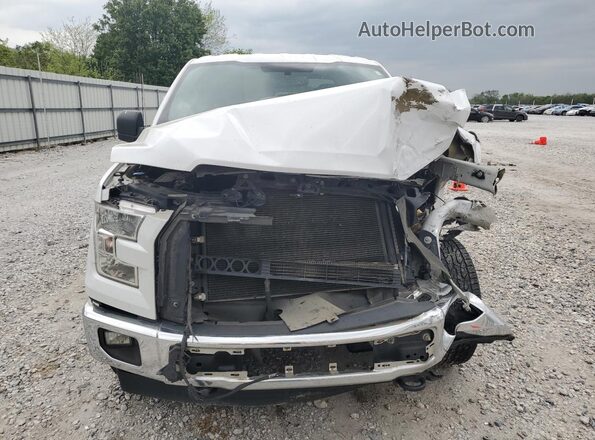 1FTEW1EF3HKE25784 2017 FORD F150 White Widok z tyłu