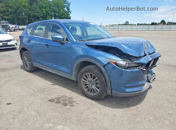 JM3KFBBM4M0334581 2021 MAZDA CX-5 Blue Vista frontal