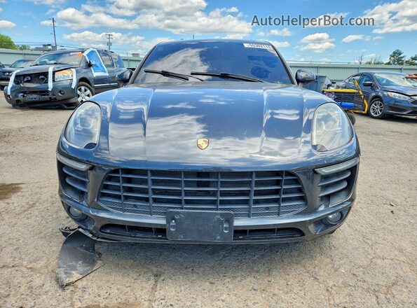 WP1AG2A57HLB56261 2017 PORSCHE MACAN Charcoal Հետևի տեսք
