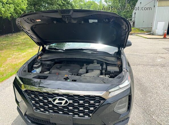 5NMS2CAD2KH065828 2019 HYUNDAI SANTA Black 