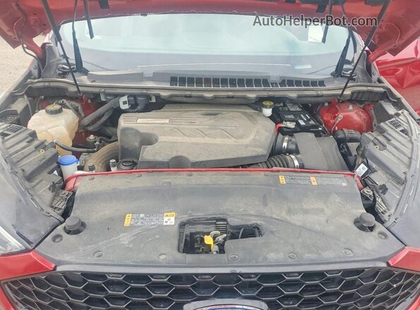 2FMPK4AP6KBB28171 2019 FORD EDGE Красный Вид наклейки с VIN-кодом