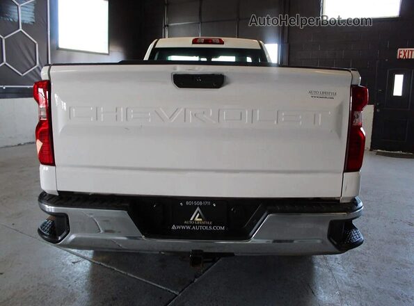 3GCNWAEF6MG297414 2021 CHEVROLET SILVERADO White Widok wnętrza z przodu