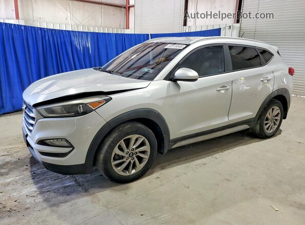 KM8J33A47HU376323 2017 HYUNDAI TUCSON Silver Задня ліва чверть