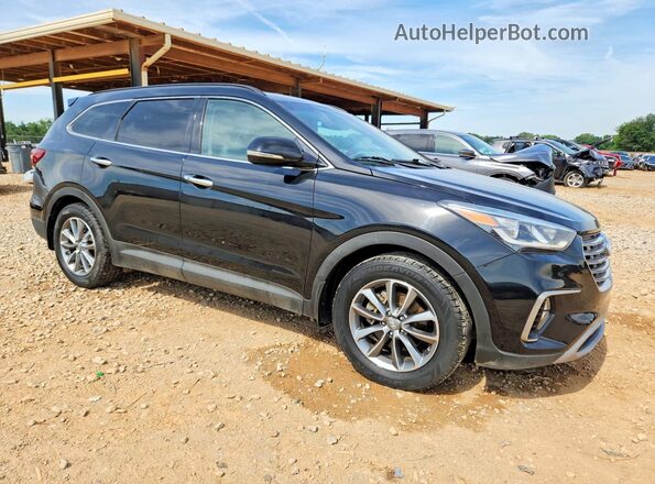 KM8SNDHF9HU239105 2017 HYUNDAI SANTA Black 