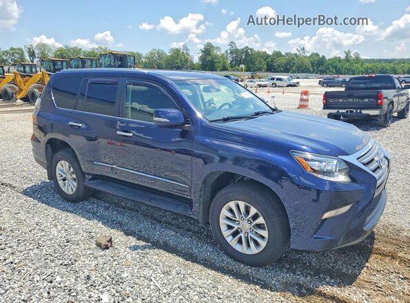JTJBM7FXXJ5206101 2018 LEXUS GX Blue Вид спереду